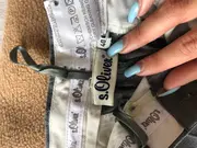 Vorschaubild 4 von Damen Anzughose Business Grau Gr. 44 Polyester-Mix