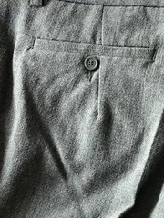 Vorschaubild 3 von Damen Anzughose Business Grau Gr. 44 Polyester-Mix