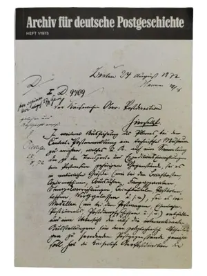 ARCHIV FÜR DEUTSCHE POSTGESCHICHTE Zeitschrift