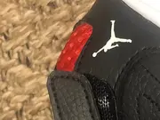 Vorschaubild 7 von Jordan Kleinkind Sportschuhe Gr. 22 Schwarz Rot Mehrfarbig Klettverschluss
