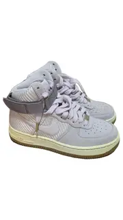 Vorschaubild 5 von Air Force 1 High Damen Sneaker Rosa Wildleder Gr. 38
