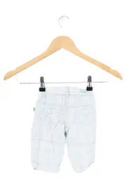 Vorschaubild 2 von Kinder Shorts Gr. 86 Blau Kariert Casual Baumwolle