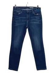 Vorschaubild 1 von EDC Damen Jeans Slim Fit Blau W34 L28 (Gr. 30)