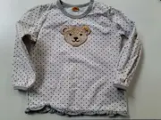Vorschaubild 7 von Kinder Langarmshirt Gr. 86 Weiß gepunktet mit Teddybär