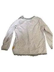 Vorschaubild 3 von Kinder Langarmshirt Gr. 86 Weiß gepunktet mit Teddybär