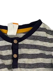 Vorschaubild 5 von Kinder Langarmshirt Gr. 86 Weiß gepunktet mit Teddybär