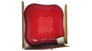 Vorschaubild 1 von Servierplatte Rot Melamin Modern 30x30 cm Design 0721