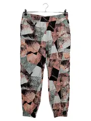 Vorschaubild 1 von Damen Jogginghose Gr. 38/M abstrakt Viskose Mehrfarbig L26