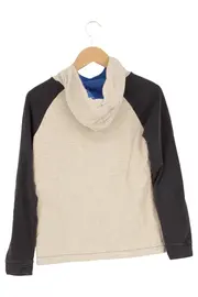 Vorschaubild 2 von Kinder Kapuzenpullover Gr. 164 Hoodie Casual Grau Meliert