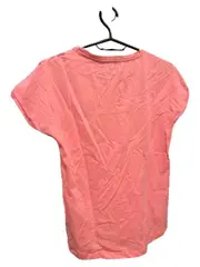 Vorschaubild 2 von Mädchen T-Shirt Gr. 158/164 Rosa Blumenmuster Kurzarm