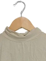 Vorschaubild 2 von Damen Rollkragen-Top ärmellos Beige Gr. 38/M Elegant