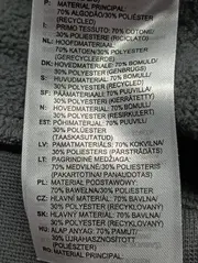 Vorschaubild 6 von Damen Sweatjacke Kapuzenjacke Grau Gr. 34/XS Sportlich Reißverschluss