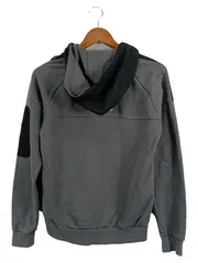 Vorschaubild 2 von Damen Sweatjacke Kapuzenjacke Grau Gr. 34/XS Sportlich Reißverschluss