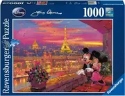 Vorschaubild 1 von Disney Puzzle 1000 Teile Mickey Minnie Paris Eiffelturm