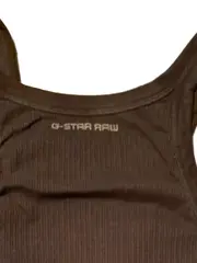 Vorschaubild 4 von Damen Tanktop Basic Schwarz Einheitsgröße Rippstrick