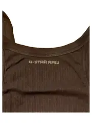 Vorschaubild 3 von Damen Tanktop Basic Schwarz Einheitsgröße Rippstrick
