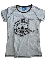 Vorschaubild 1 von Damen T-Shirt Originals 1972 Grau Gr. 38 Baumwolle Casual