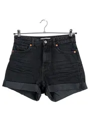 Vorschaubild 1 von MNG Damen Jeans Shorts Gr. 36 Schwarz Casual Denim Sommer Hotpants