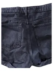 Vorschaubild 6 von MNG Damen Jeans Shorts Gr. 36 Schwarz Casual Denim Sommer Hotpants
