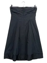 Vorschaubild 2 von Abendkleid Damen 38/M Schwarz Elegant Trägerlos Raffungen