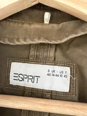 Vorschaubild 2 von Damen Leichte Jacke Gr. 40 Beige Military-Stil Übergangsjacke