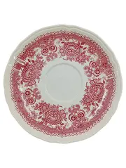 Vorschaubild 1 von Burgenland Unterteller Rot Weiß Porzellan 14cm