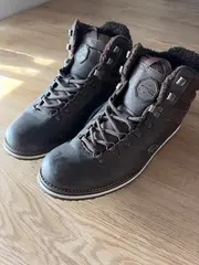 Vorschaubild 3 von Herren Winterstiefel Leder Braun Gr. 46 Gefüttert Outdoor