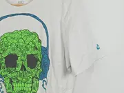 Vorschaubild 4 von Kinder T-Shirt Totenkopf Motiv Gr. 40 Weiß Sportlich