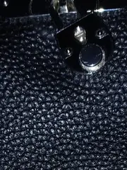 Vorschaubild 4 von Damen Umhängetasche Crossbody Bag Schwarz Leder