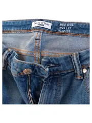 Vorschaubild 8 von Damen Jeans Slim Fit Blau Gr. W29/38/M Baumwolle Casual