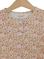 Vorschaubild 3 von Kinder Mädchen Bluse Blumenmuster Gr. 104 Baumwolle Casual