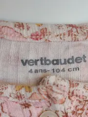 Vorschaubild 5 von Kinder Mädchen Bluse Blumenmuster Gr. 104 Baumwolle Casual