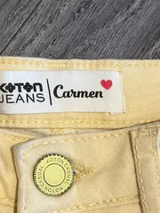 Vorschaubild 4 von Damen High Waist Jeans Carmen Gr. 34 Beige