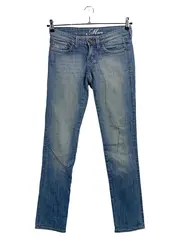 Vorschaubild 1 von Damen Jeans Straight Leg W26/L32 Blau Baumwolle Elasthan Lindy