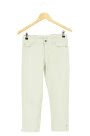 Vorschaubild 1 von Damen Stoffhose Gr. 34 XS Grün Casual Baumwolle Elasthan