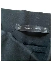 Vorschaubild 4 von Damen Hose Treggings Anzughose Gr. 40 L Schwarz Reißverschluss Stretch