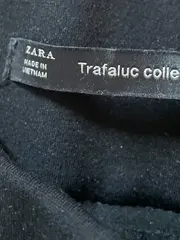 Vorschaubild 5 von Damen Hose Treggings Anzughose Gr. 40 L Schwarz Reißverschluss Stretch