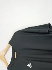 Vorschaubild 3 von Sport Shirt Herren XXL Schwarz Climacool V-Ausschnitt Funktionsshirt