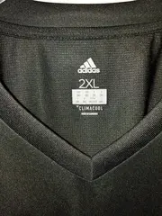 Vorschaubild 5 von Sport Shirt Herren XXL Schwarz Climacool V-Ausschnitt Funktionsshirt