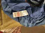 Vorschaubild 5 von Jeans Latzkleid Baby Mädchen Gr. 62 Herz Applikation Blau