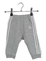 Vorschaubild 1 von Jogginghose Baby Gr. 74 6-9M Grau 3-Streifen Trainingshose