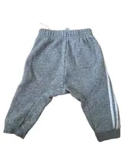 Vorschaubild 2 von Jogginghose Baby Gr. 74 6-9M Grau 3-Streifen Trainingshose
