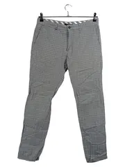 Vorschaubild 1 von Anzughose Herren W33 Grau Kariert Chino Business