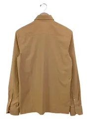 Vorschaubild 2 von Damen Hemdbluse Beige Gr. 38/S Klassisch Elegant Baumwolle