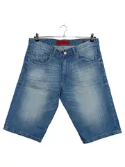 Vorschaubild 1 von Denim Jeans Shorts Herren W34 Blau Casual Bermuda