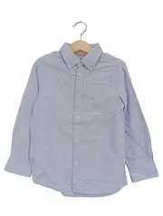 Vorschaubild 1 von Jungen Business Hemd Gr. 110 Blau Klassisch