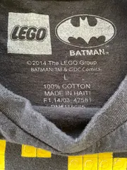 Vorschaubild 3 von Batman DC Super Heroes Fanshirt Kinder Gr. L Schwarz 100% Baumwolle