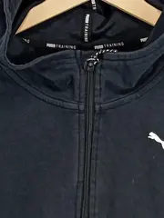 Vorschaubild 2 von Damen Trainingsjacke Kapuzenjacke Gr. 38/M Schwarz Sportlich