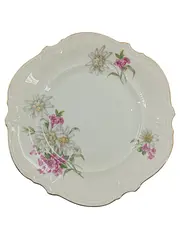 Vorschaubild 1 von Sammelteller Edelweiß Motiv Porzellan Selb Germany 21cm