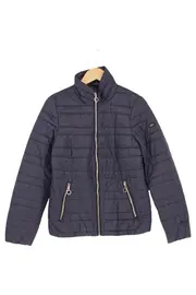 Vorschaubild 1 von Damen Steppjacke Gr. 38/M Blau Casual Vintage Streetwear